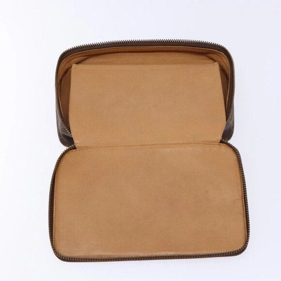 LOUIS VUITTON Monogram Poche Monte Carlo Jewelry Box Vintage M47352 Auth 141127 - Picture 11 of 16